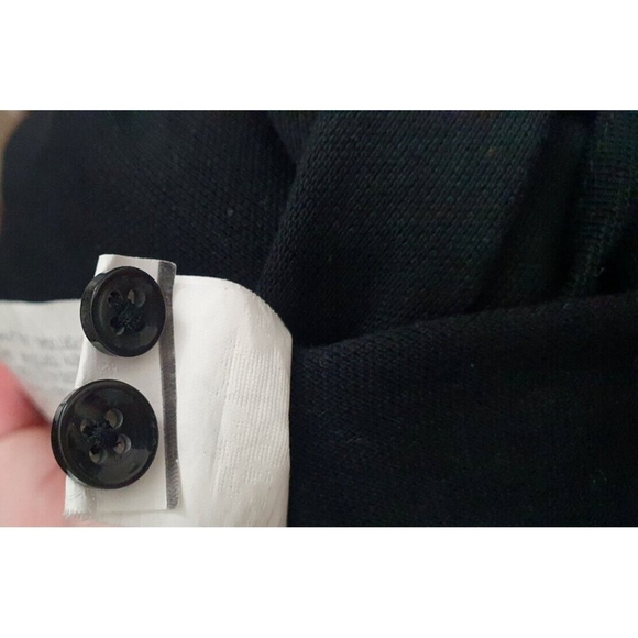 ZARA Men's Size XL Black Active Fabric Slim Fit Long Sleeve Button Down Shirt - Picture 12 of 15